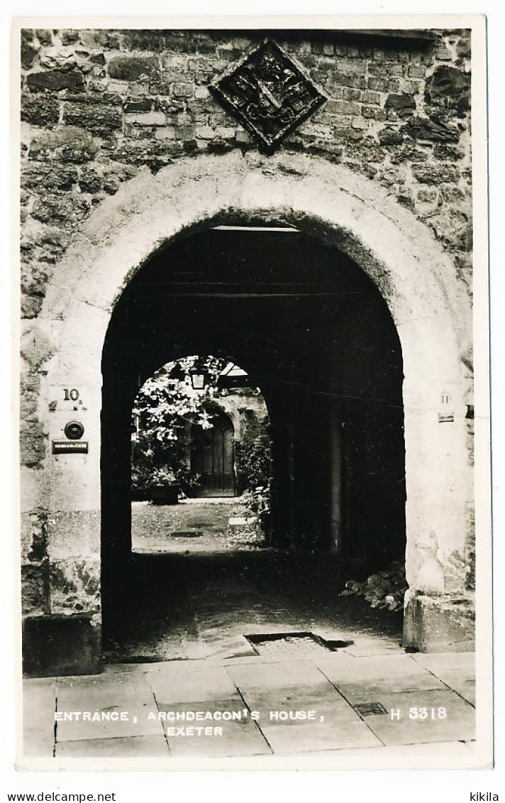 CPSM 9 X 14 Grande Bretagne Angleterre (61) EXETER Entrance, Archdeacon's House Entrée De La La Maison De L'archidiacre - Exeter