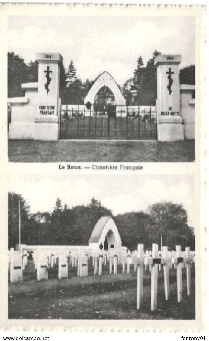 Le Roux  --  Cimetière Français - Fosses-la-Ville