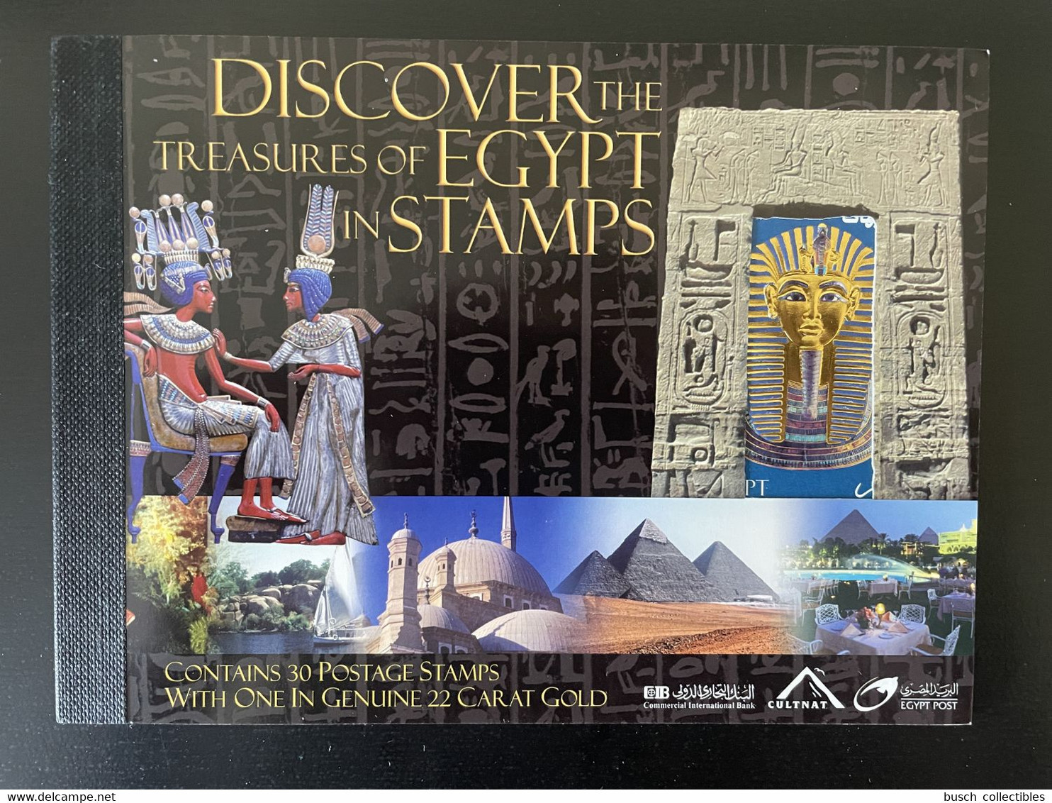 Egypte Egypt 2004 Discover The Treasures Of Egypt In Stamps Booklet Prestige MNH ** - Blocs-feuillets