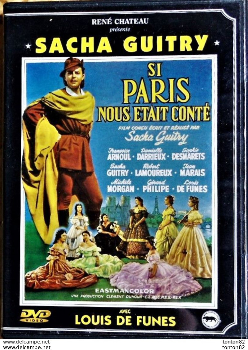 Si Paris Nous était Conté - De Sacha Guitry - Robert Lamoureux - Louis De Funès - F. Arnoul - Jean Marais - M. Morgan . - Musikfilme