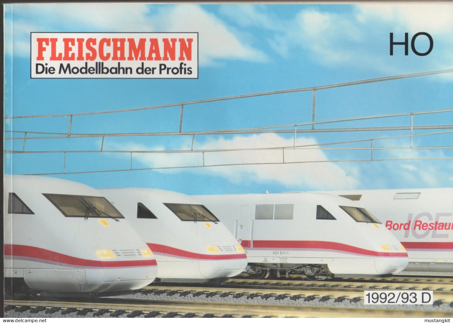 CATALOGUE DE TRAIN FLEISCHMANN DE 1992 / 1993 EN ALLEMAND DE 139 PAGES ETAT NEUF - Autres & Non Classés