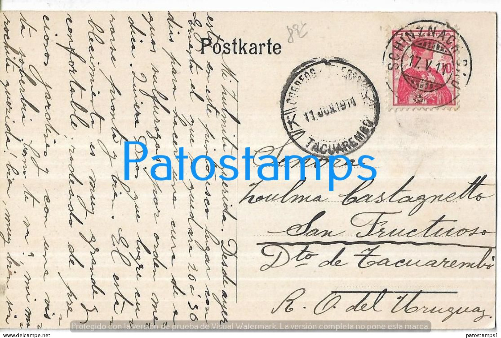 218018 SWITZERLAND BAD SCHINZNACH MULTI VIEW CIRCULATED TO URUGUAY POSTAL POSTCARD - Schinznach 