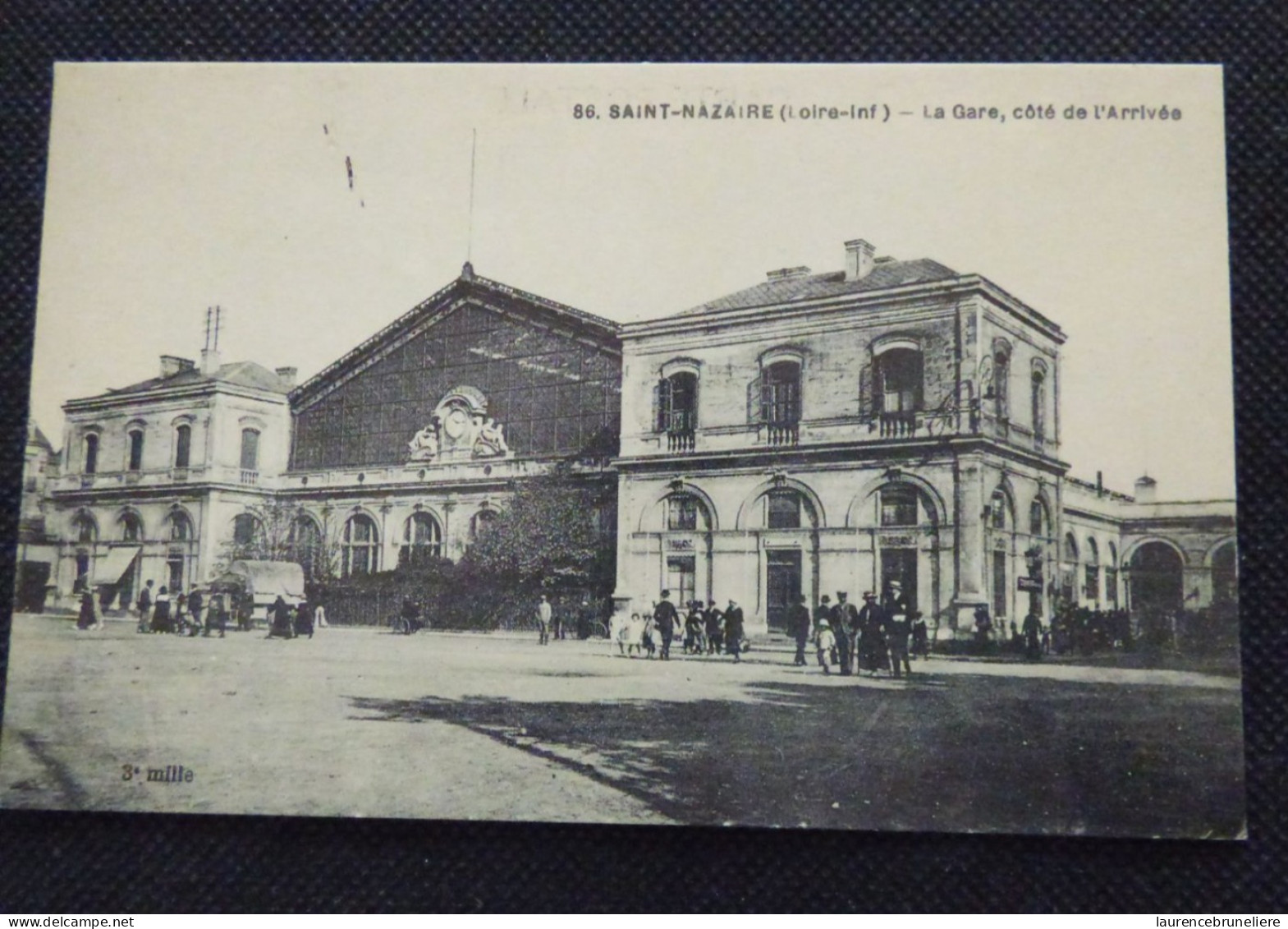 44- SAINT-NAZAIRE ( REEDITION 1979) - LA GARE COTE DE L'ARRIVEE - Saint Nazaire