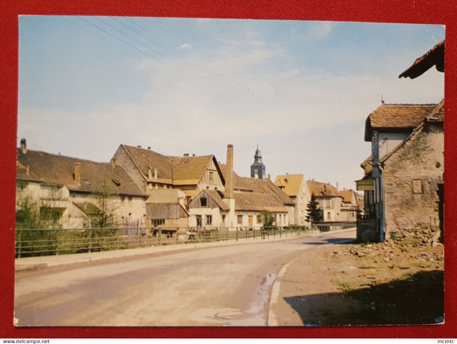 CPM - Faubourg De Diemeringen -(B.-Rhin.) - Diemeringen