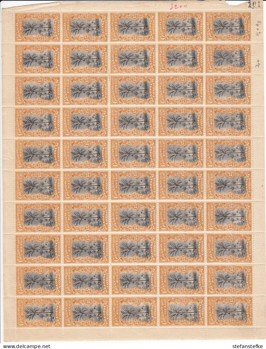 Congo Belge Ocb Nr: 56 ** MNH (zie Scan) III1 + A8, - Unused Stamps