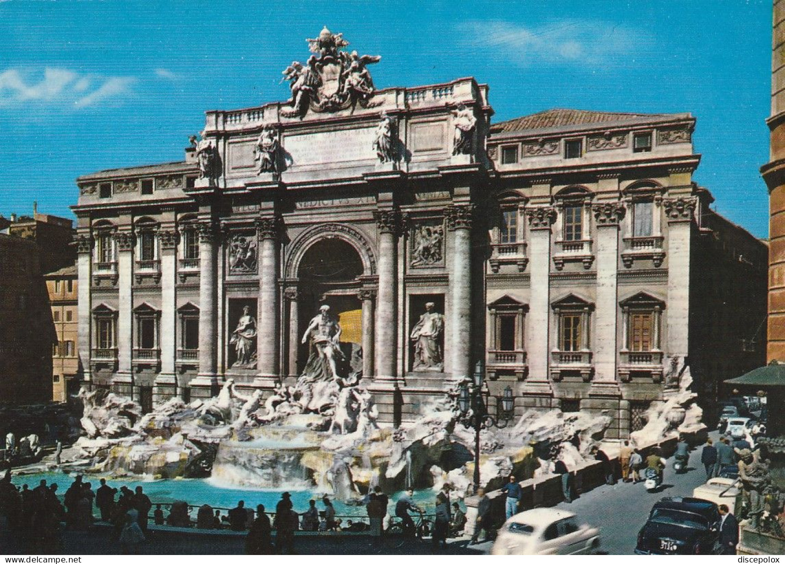 N3608 Roma - Fontana Di Trevi - Auto Cars Voitures / Non Viaggiata - Fontana Di Trevi