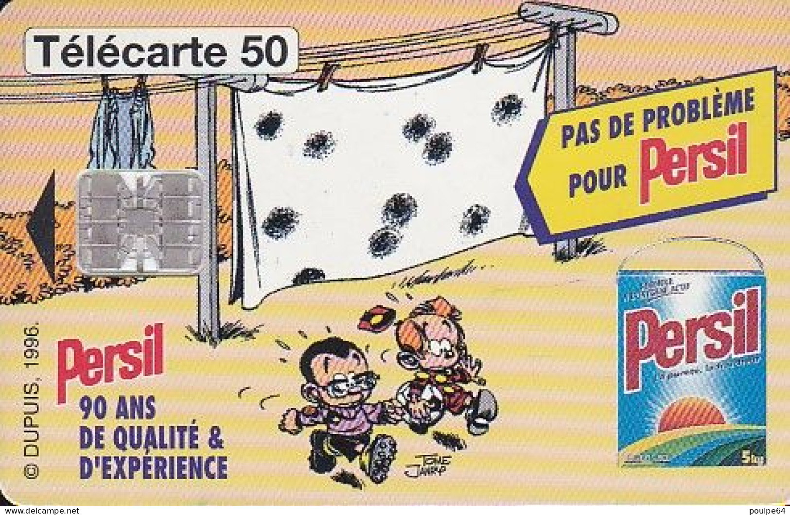 F633 03/1996 - PERSIL - 50 SC7 - (recto : Poteau Décalé Sous La Puce) - 1996