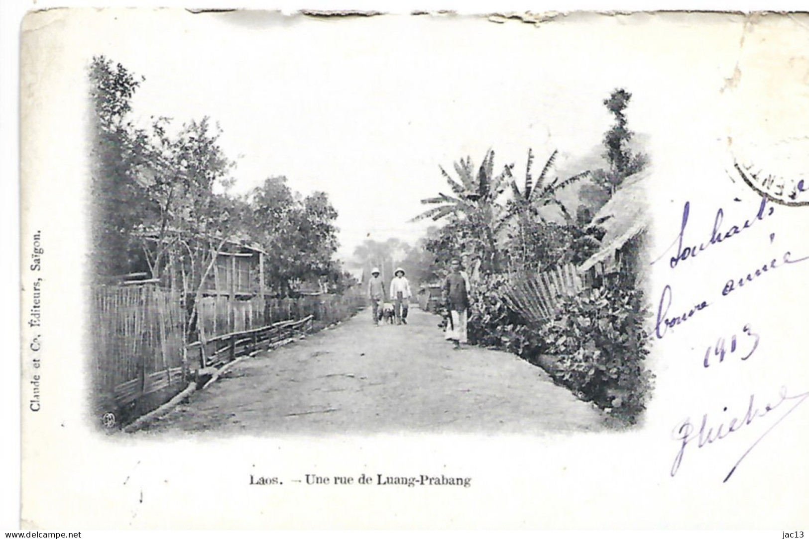 L200B1809 - Laos - Une Rue De Luang-Prabang - Laos
