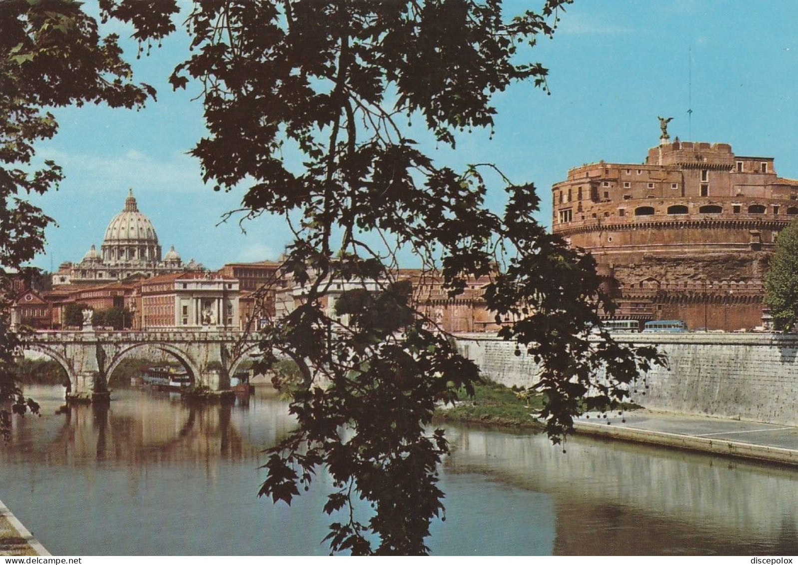 N3612 Roma - Ponte E Castel Sant'Angelo - Panorama / Non Viaggiata - Castel Sant'Angelo