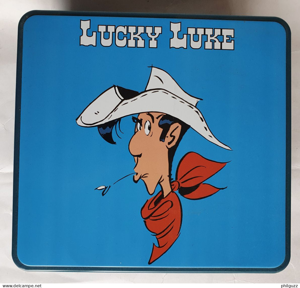 BOITE EN METAL DELACRE LUCKY LUKE 2015 - Arte Della Tavola