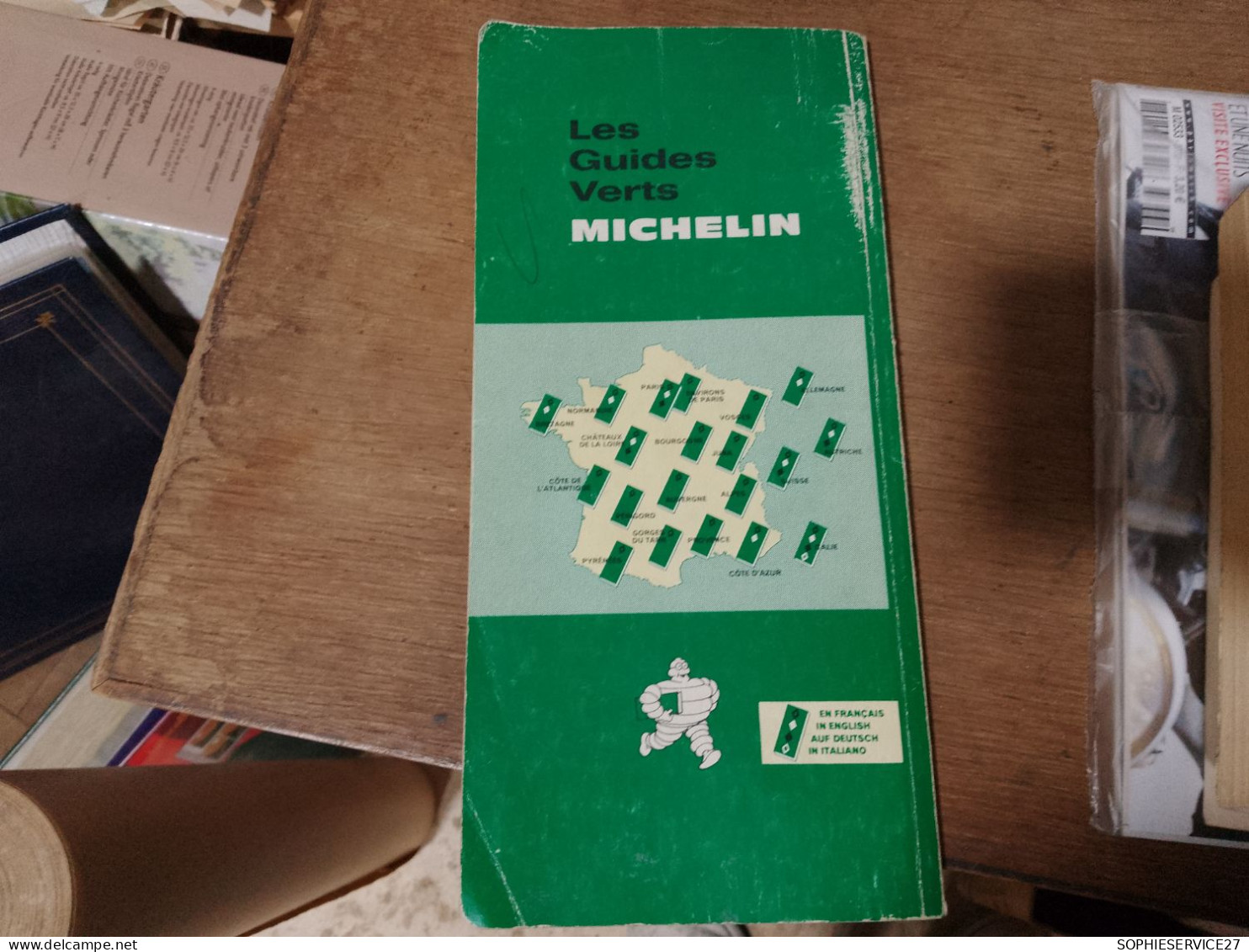 139 //  MICHELIN  / BOURGOGNE MORVAN 1968 - Michelin-Führer