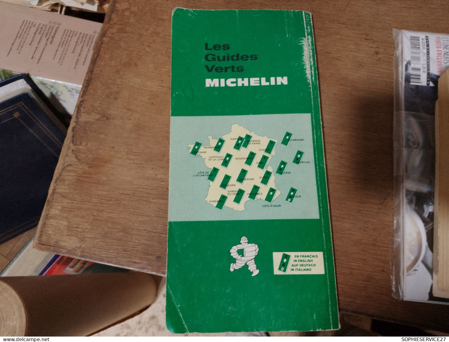 139 //  MICHELIN  / BOURGOGNE MORVAN 1968 - Michelin (guias)