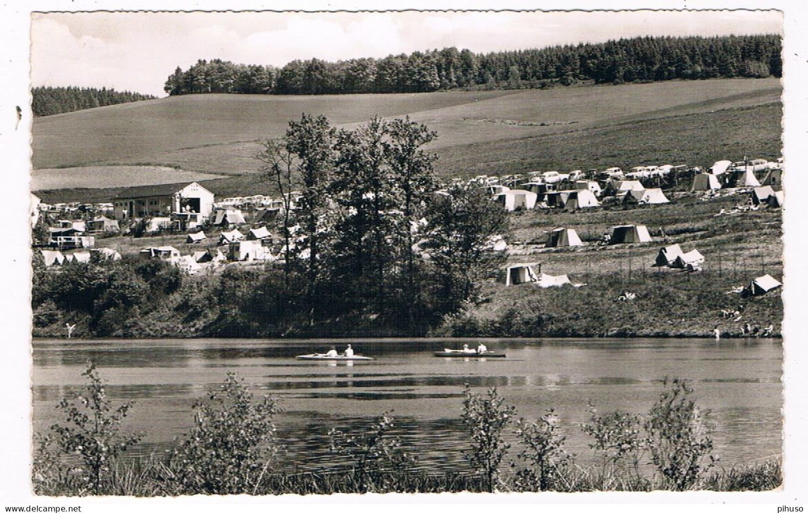 D-15835  MIELINGHAUSEN / MESCHEDE : Zeltplatz Hennesee - Meschede