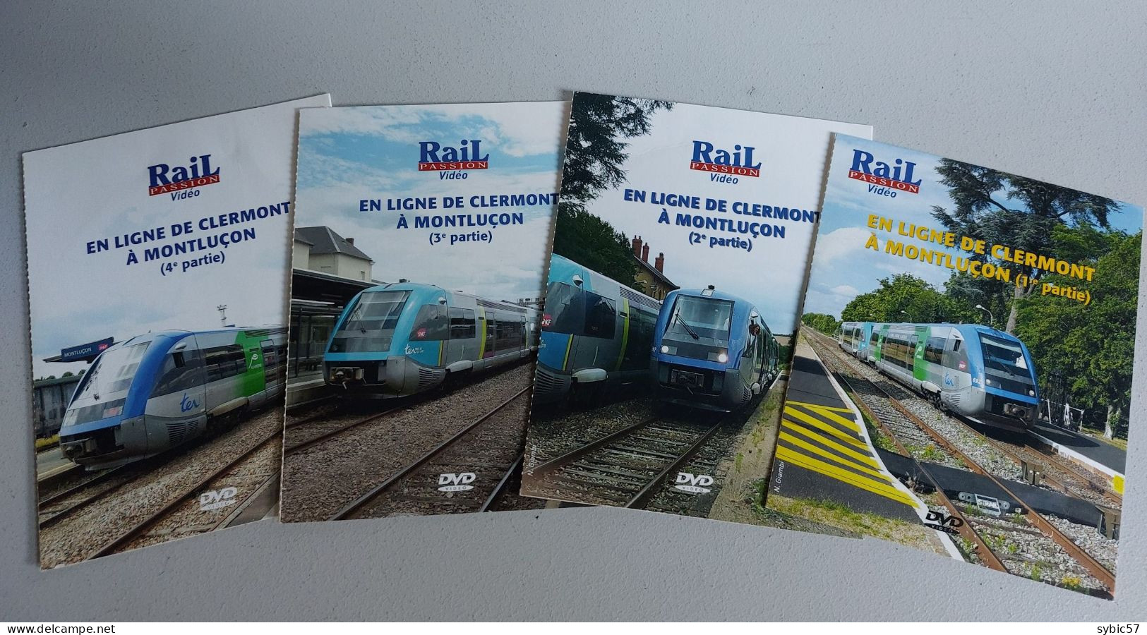 DVD Rail Passion "En Ligne De Clermont à Montluçon" - Documentari