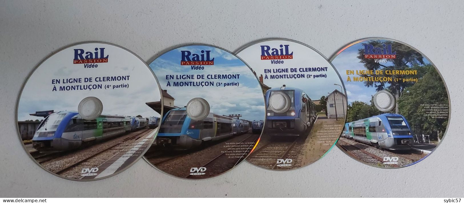 DVD Rail Passion "En Ligne De Clermont à Montluçon" - Documentari