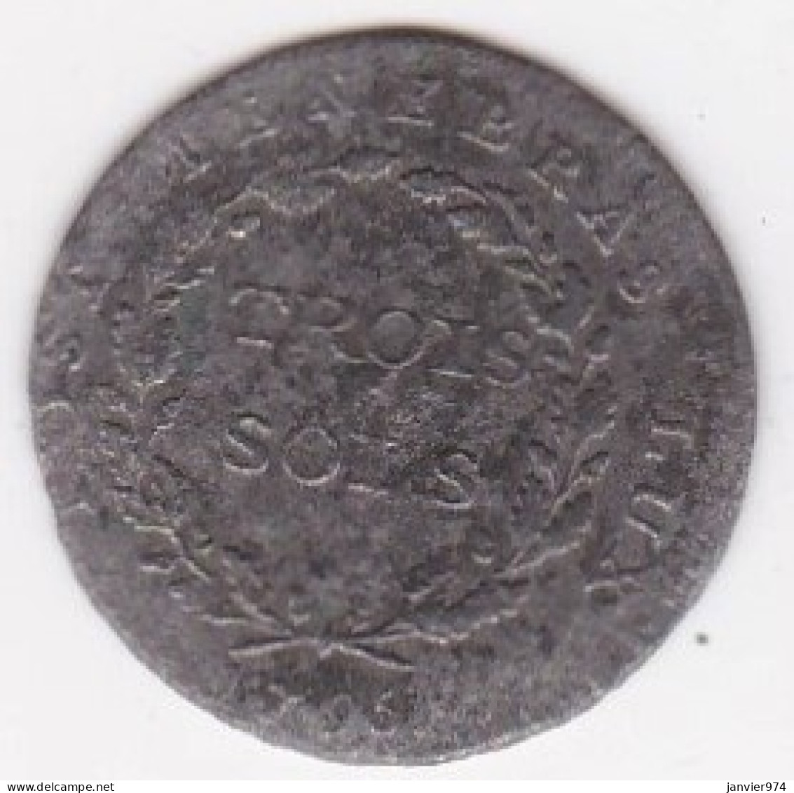 Suisse Canton De Genève 3 Sols 1795, En Billon, KM# 108 - Monnaies Cantonales