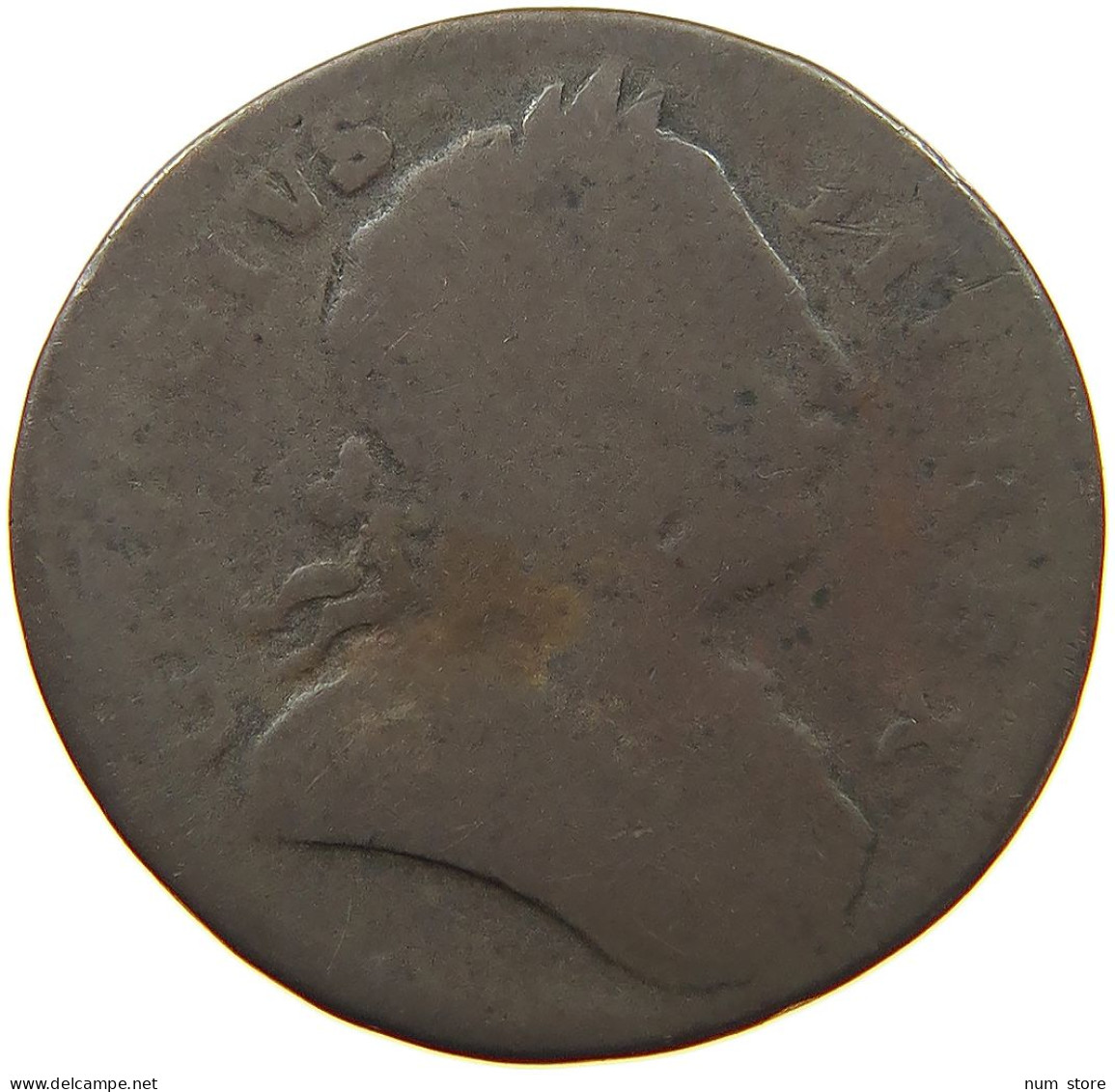 GREAT BRITAIN FARTHING 1773 GEORGE III. 1760-1820 #s036 0489 - A. 1 Farthing