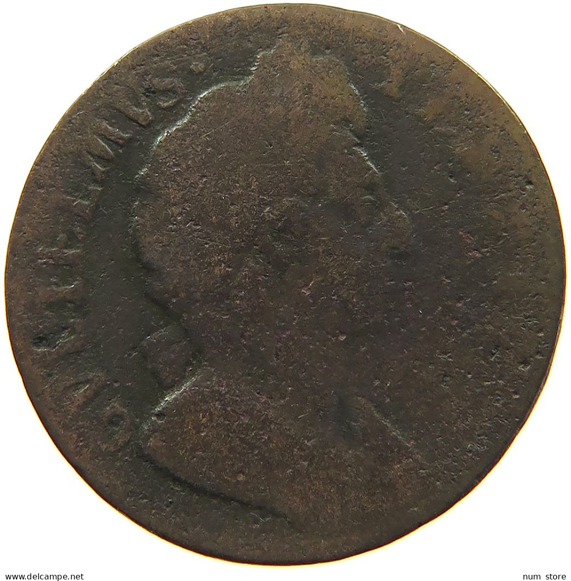 GREAT BRITAIN FARTHING 1695 WILLIAM III. (1694-1702) #t021 0285 - A. 1 Farthing