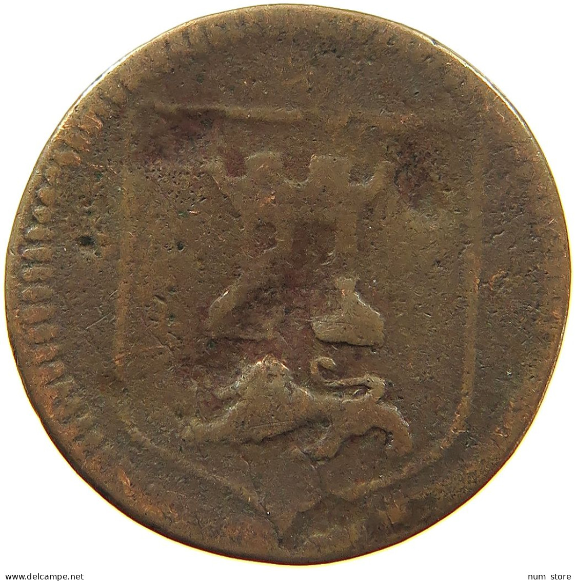 GREAT BRITAIN FARTHING 1670 Charles II. (1660-1685) NORWICH #t018 0069 - A. 1 Farthing