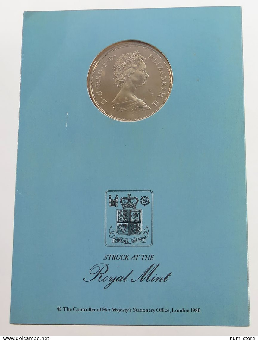 GREAT BRITAIN CROWN 1980 Elizabeth II. (1952-2022) #bs01 0085 - L. 1 Crown