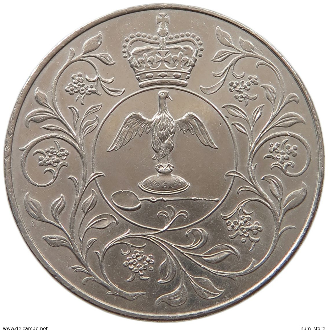 GREAT BRITAIN CROWN 1977 Elisabeth II. (1952-) #alb062 0051 - L. 1 Crown
