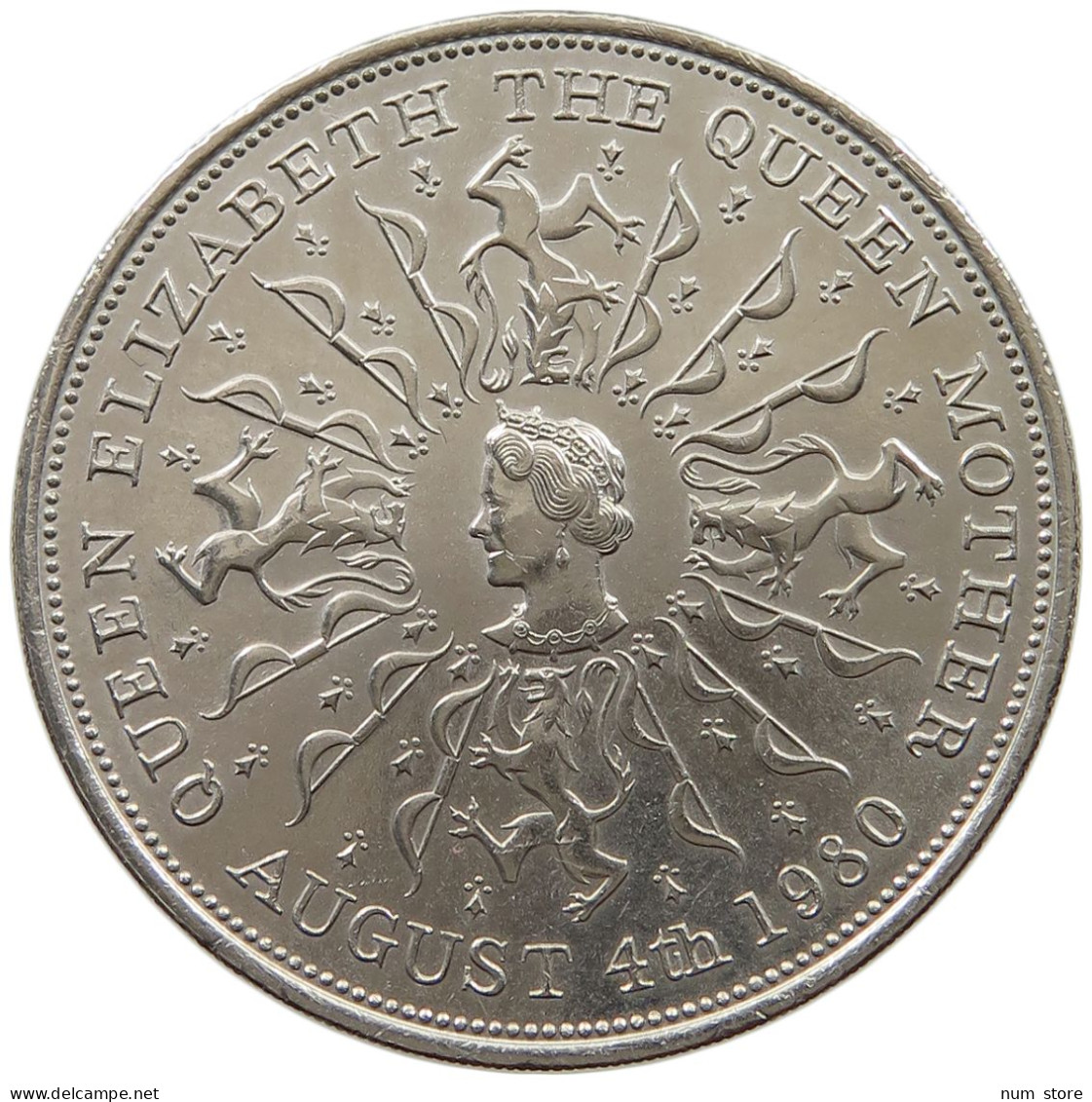 GREAT BRITAIN CROWN 1980 Elisabeth II. (1952-) #a097 0007 - L. 1 Crown