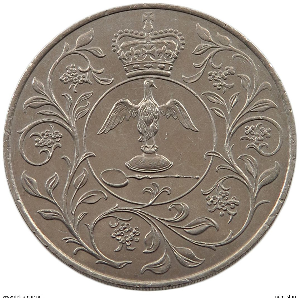 GREAT BRITAIN CROWN 1977 Elisabeth II. (1952-) #alb026 0021 - L. 1 Crown