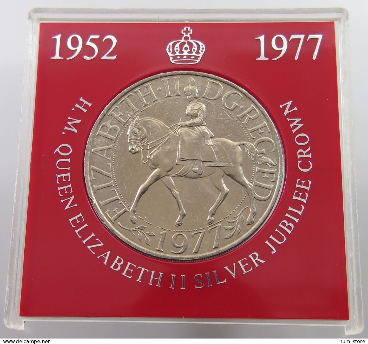 GREAT BRITAIN CROWN 1977 Elizabeth II. (1952-2022) #sm02 0049 - L. 1 Crown