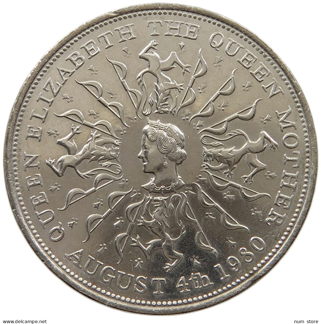 GREAT BRITAIN CROWN 1980 Elisabeth II. (1952-) #a097 0003 - L. 1 Crown