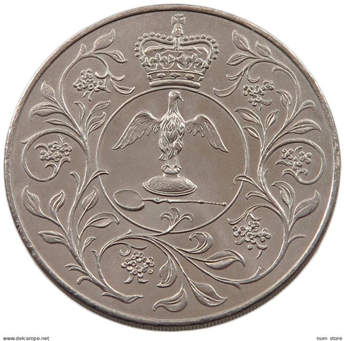 GREAT BRITAIN CROWN 1977 Elisabeth II. (1952-) #alb021 0123 - L. 1 Crown