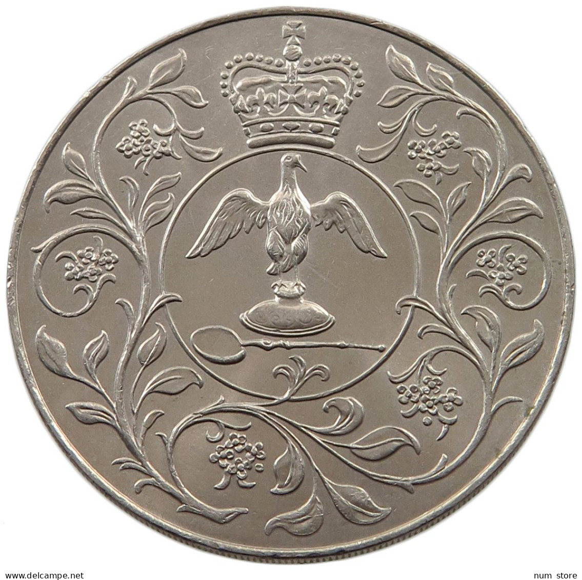 GREAT BRITAIN CROWN 1977 Elisabeth II. (1952-) #alb026 0023 - L. 1 Crown