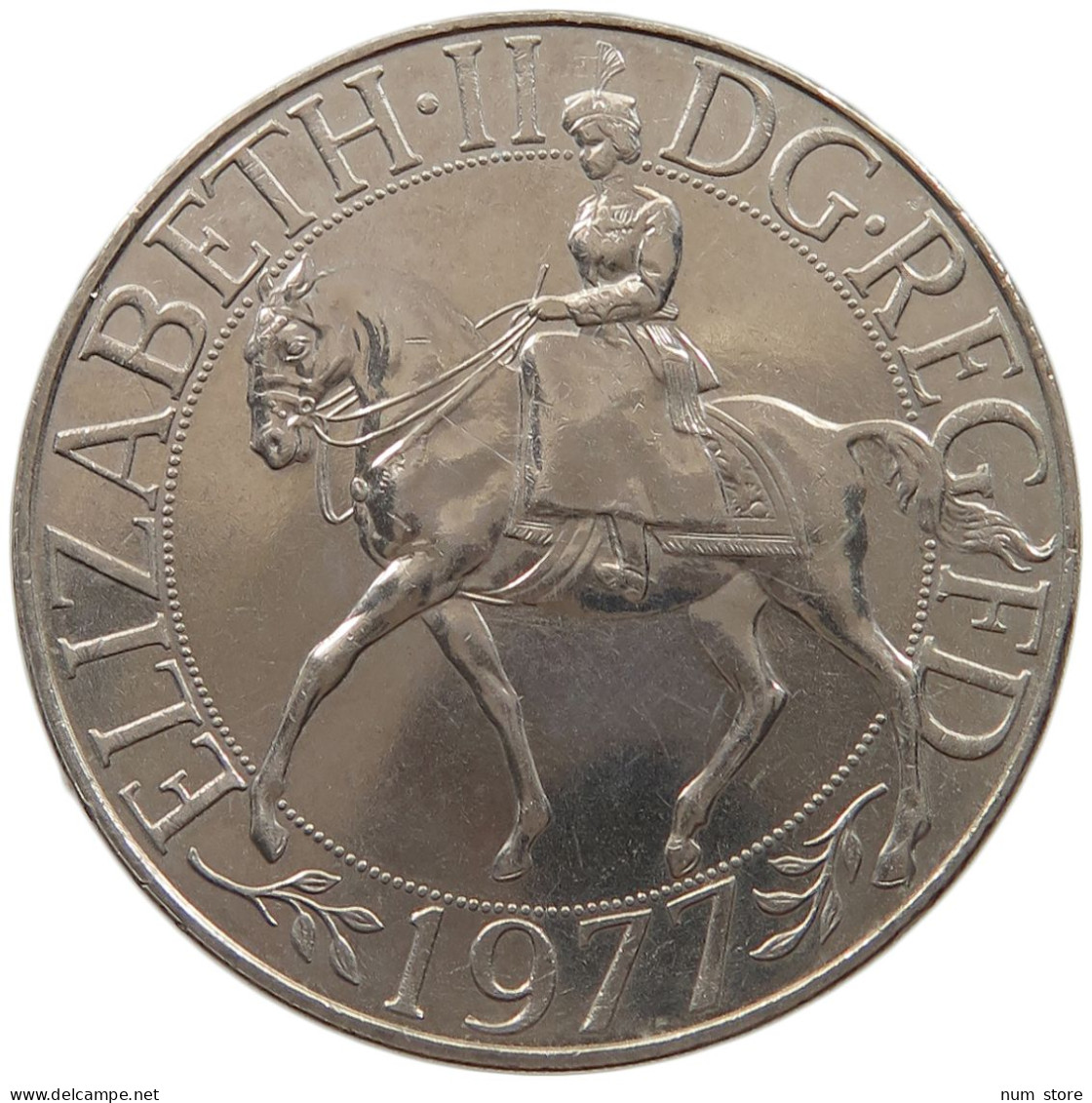 GREAT BRITAIN CROWN 1977 Elisabeth II. (1952-) #c047 0309 - L. 1 Crown