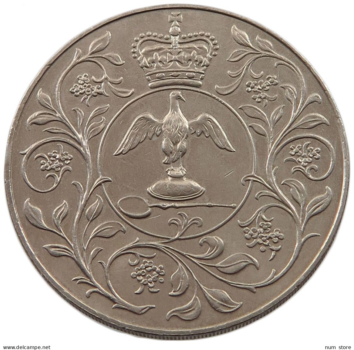 GREAT BRITAIN CROWN 1977 Elisabeth II. (1952-) #alb021 0125 - L. 1 Crown