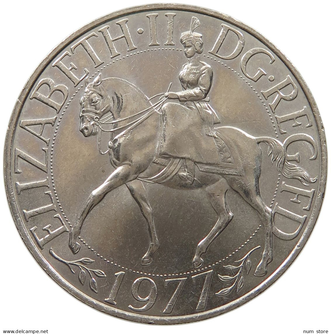 GREAT BRITAIN CROWN 1977 Elisabeth II. (1952-) #a042 0309 - L. 1 Crown