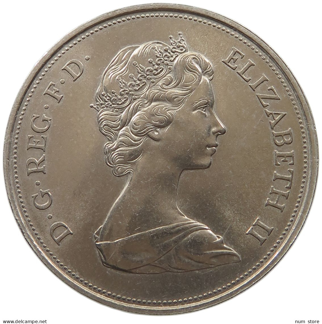 GREAT BRITAIN CROWN 1972 Elisabeth II. (1952-) #alb059 0049 - L. 1 Crown