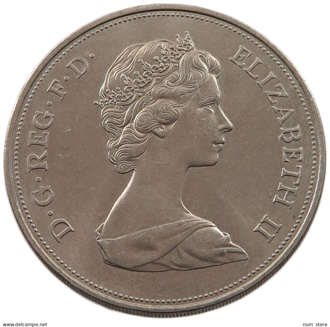 GREAT BRITAIN CROWN 1972 Elisabeth II. (1952-) #alb021 0073 - L. 1 Crown