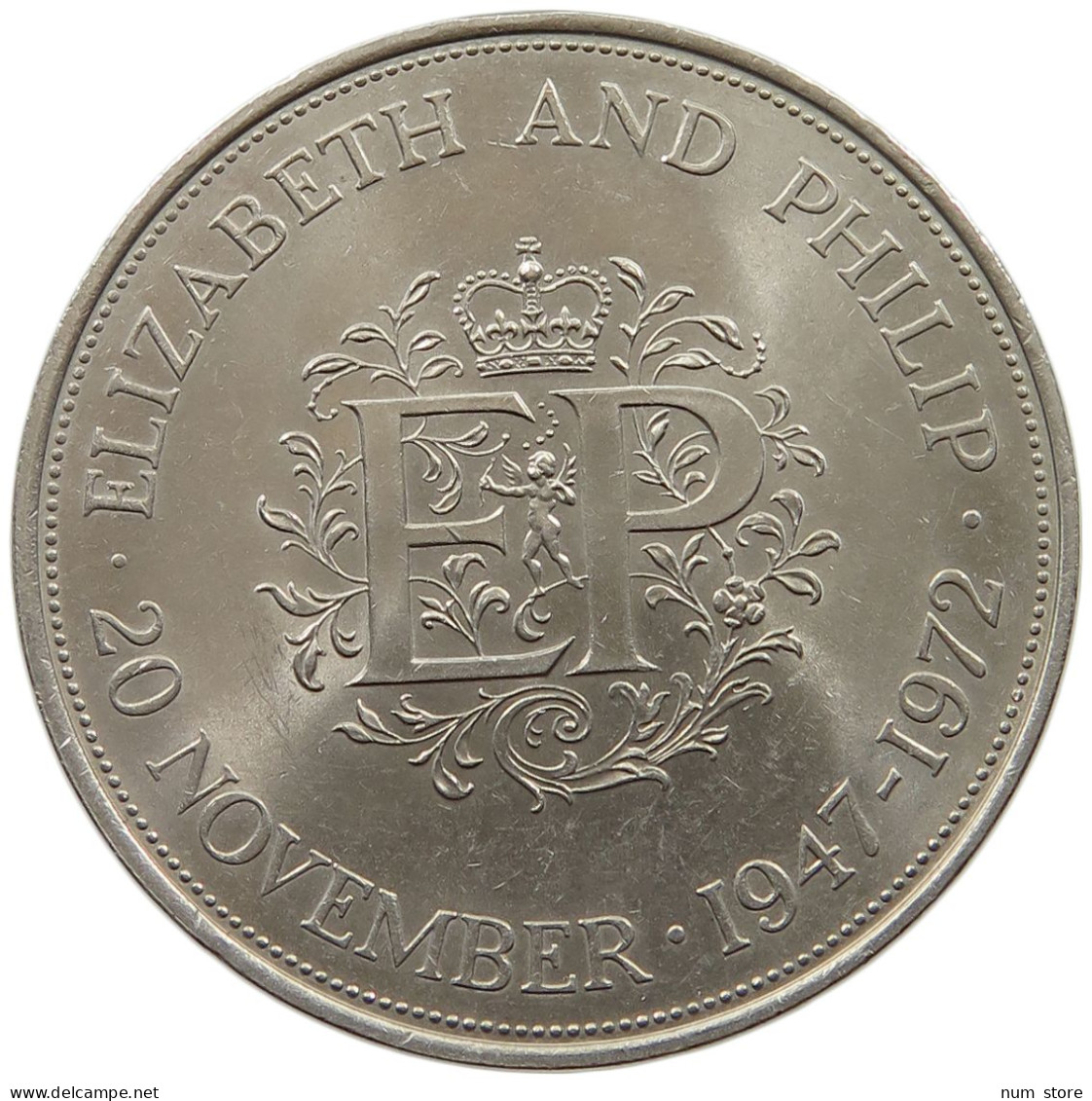 GREAT BRITAIN CROWN 1972 Elisabeth II. (1952-) #a097 0015 - L. 1 Crown