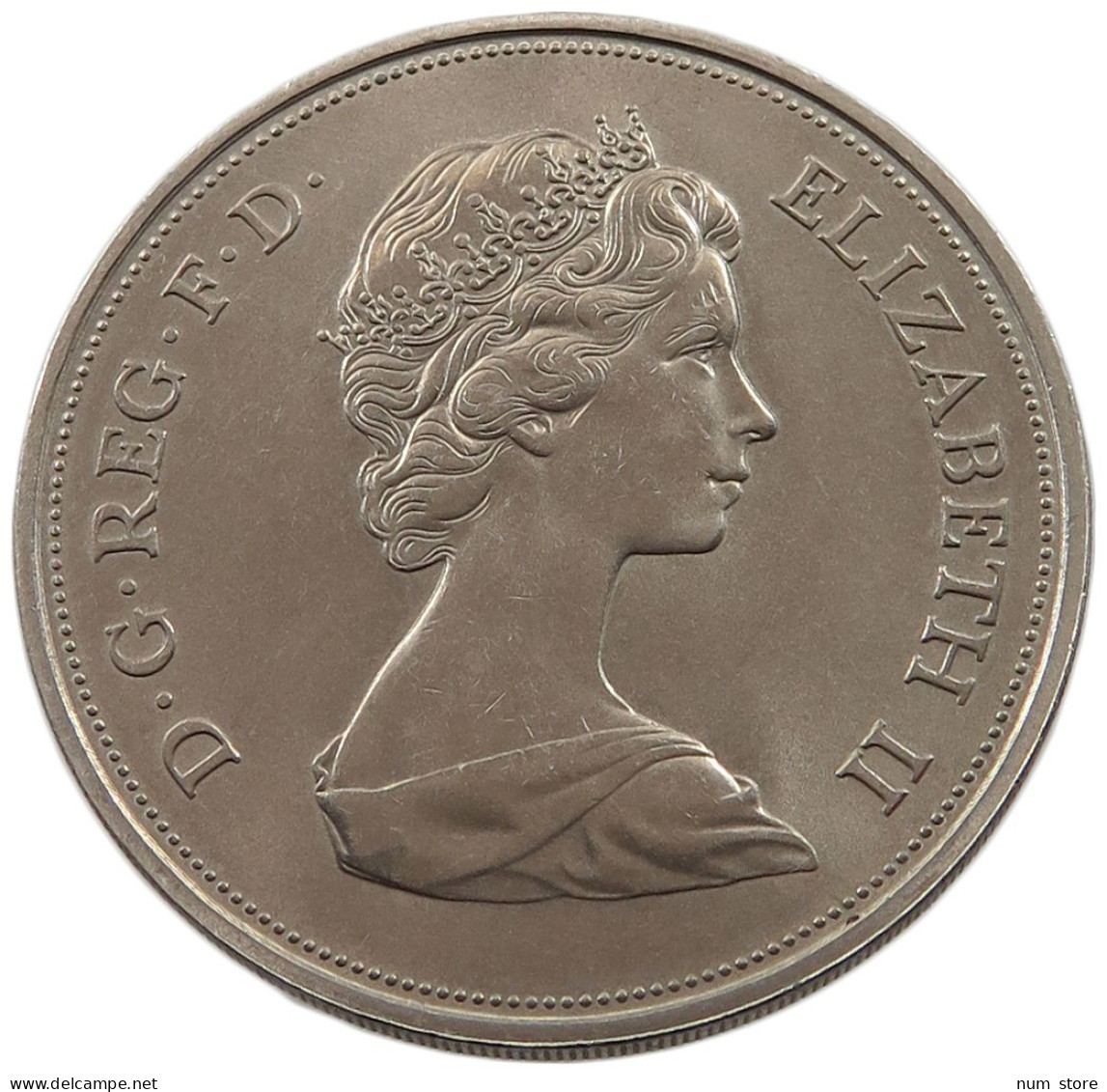 GREAT BRITAIN CROWN 1972 Elisabeth II. (1952-) #alb021 0031 - L. 1 Crown