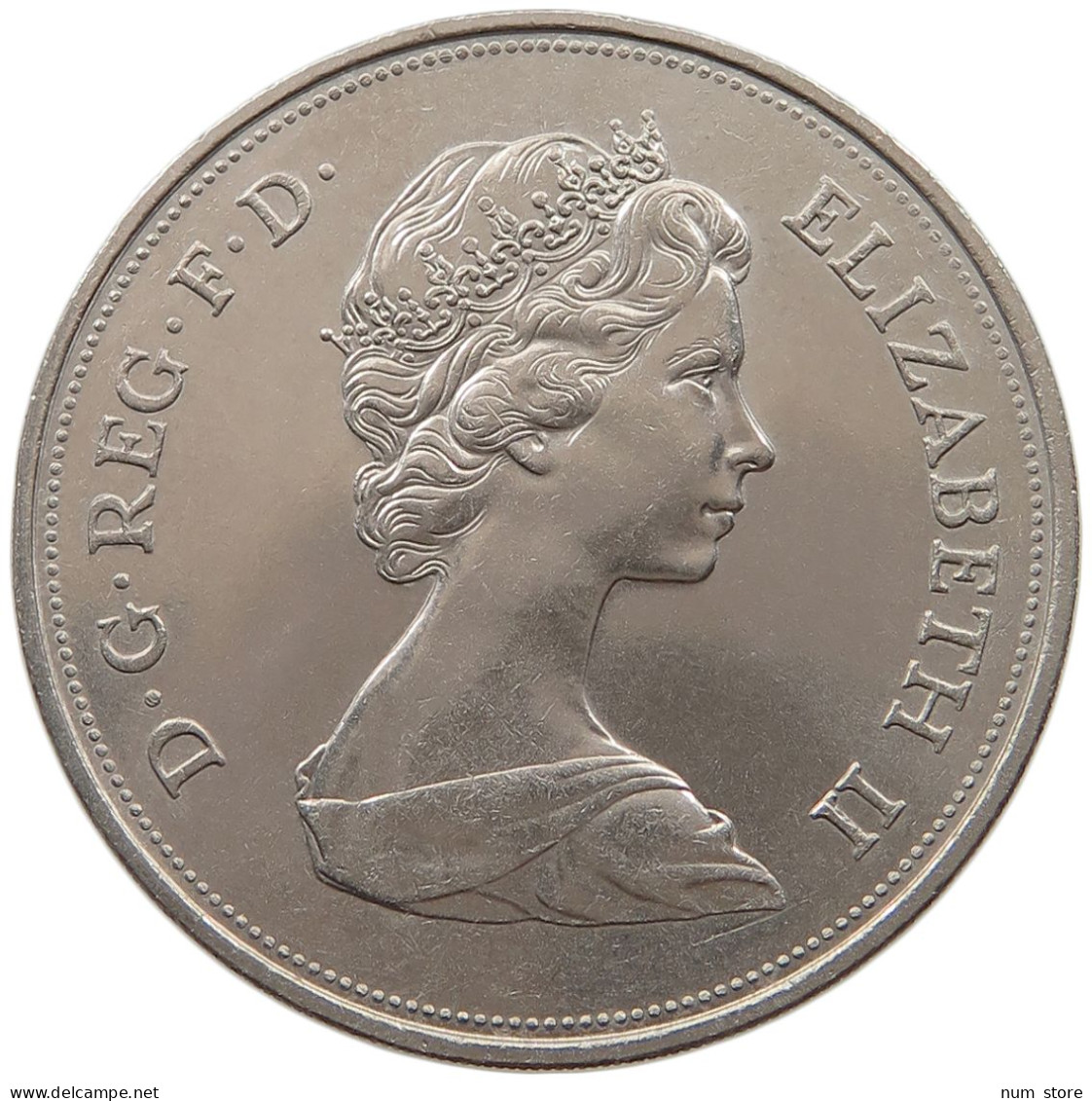 GREAT BRITAIN CROWN 1972 Elisabeth II. (1952-) #alb062 0049 - L. 1 Crown