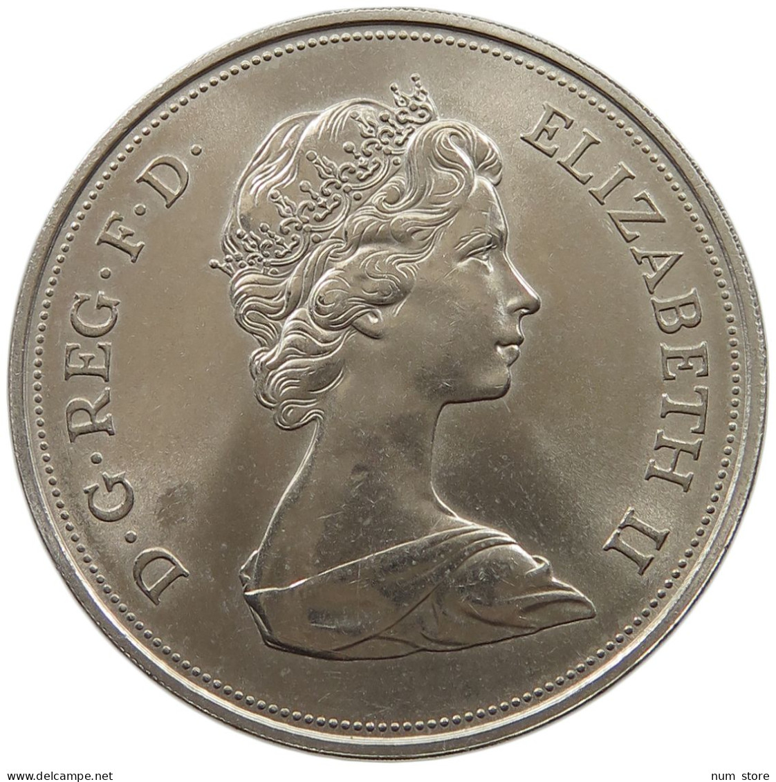 GREAT BRITAIN CROWN 1972 Elisabeth II. (1952-) #a097 0011 - L. 1 Crown