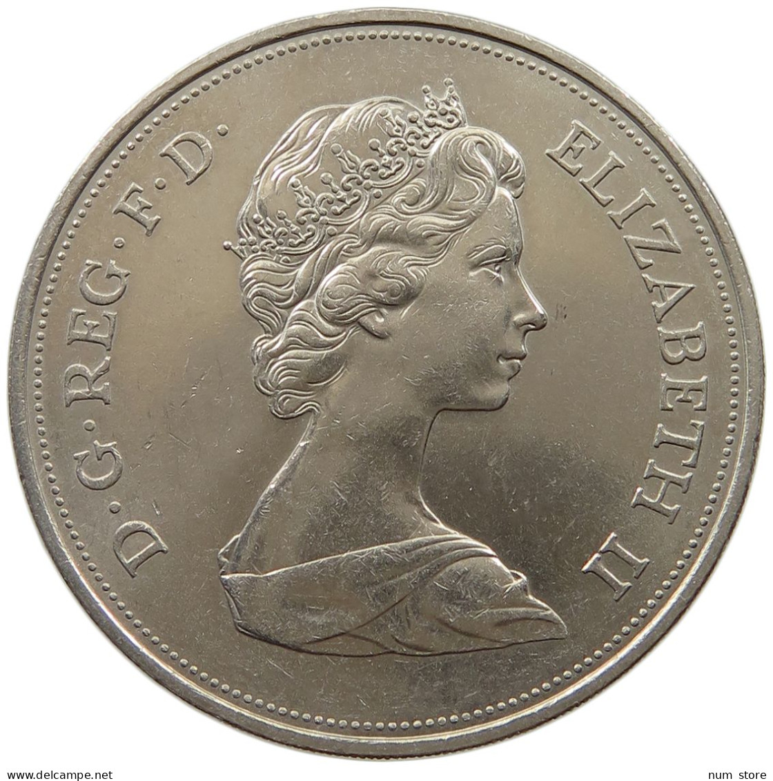 GREAT BRITAIN CROWN 1972 Elisabeth II. (1952-) #a097 0013 - L. 1 Crown