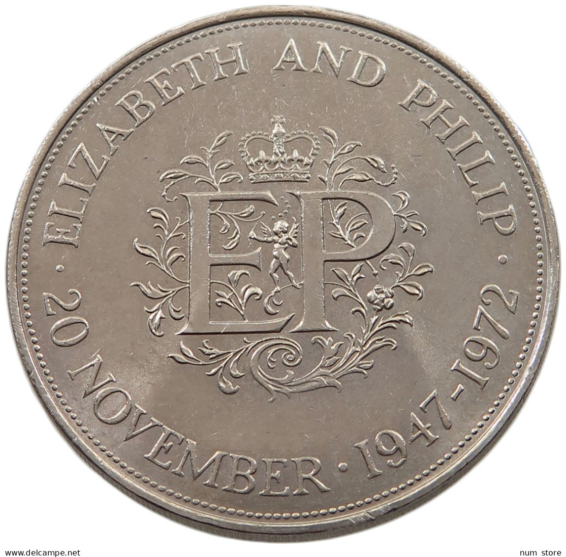 GREAT BRITAIN CROWN 1972 Elisabeth II. (1952-) #alb043 0329 - L. 1 Crown