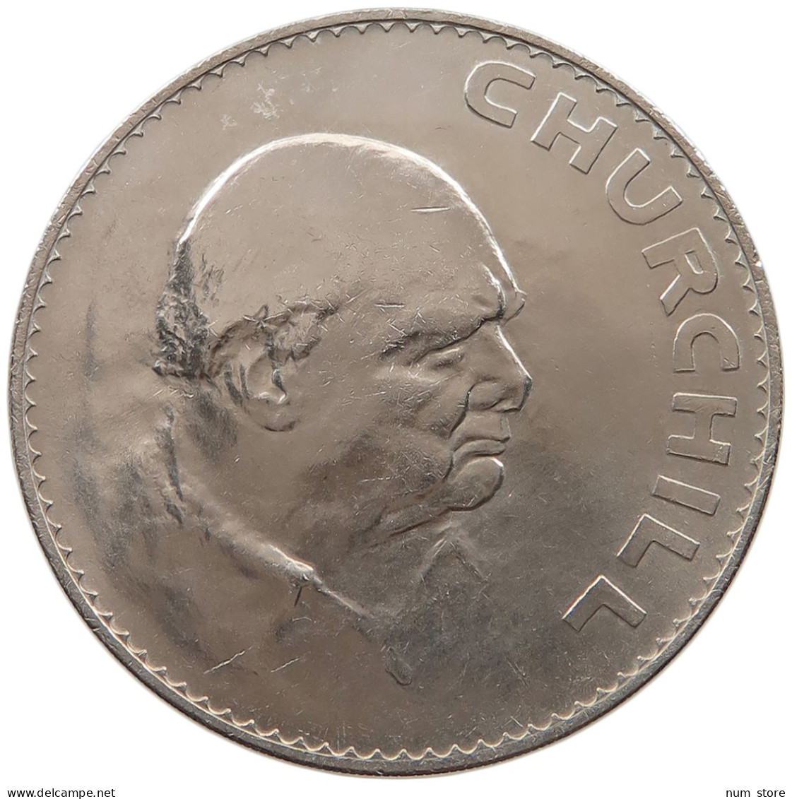 GREAT BRITAIN CROWN 1965 Elisabeth II. (1952-) CHURCHILL #alb062 0019 - L. 1 Crown