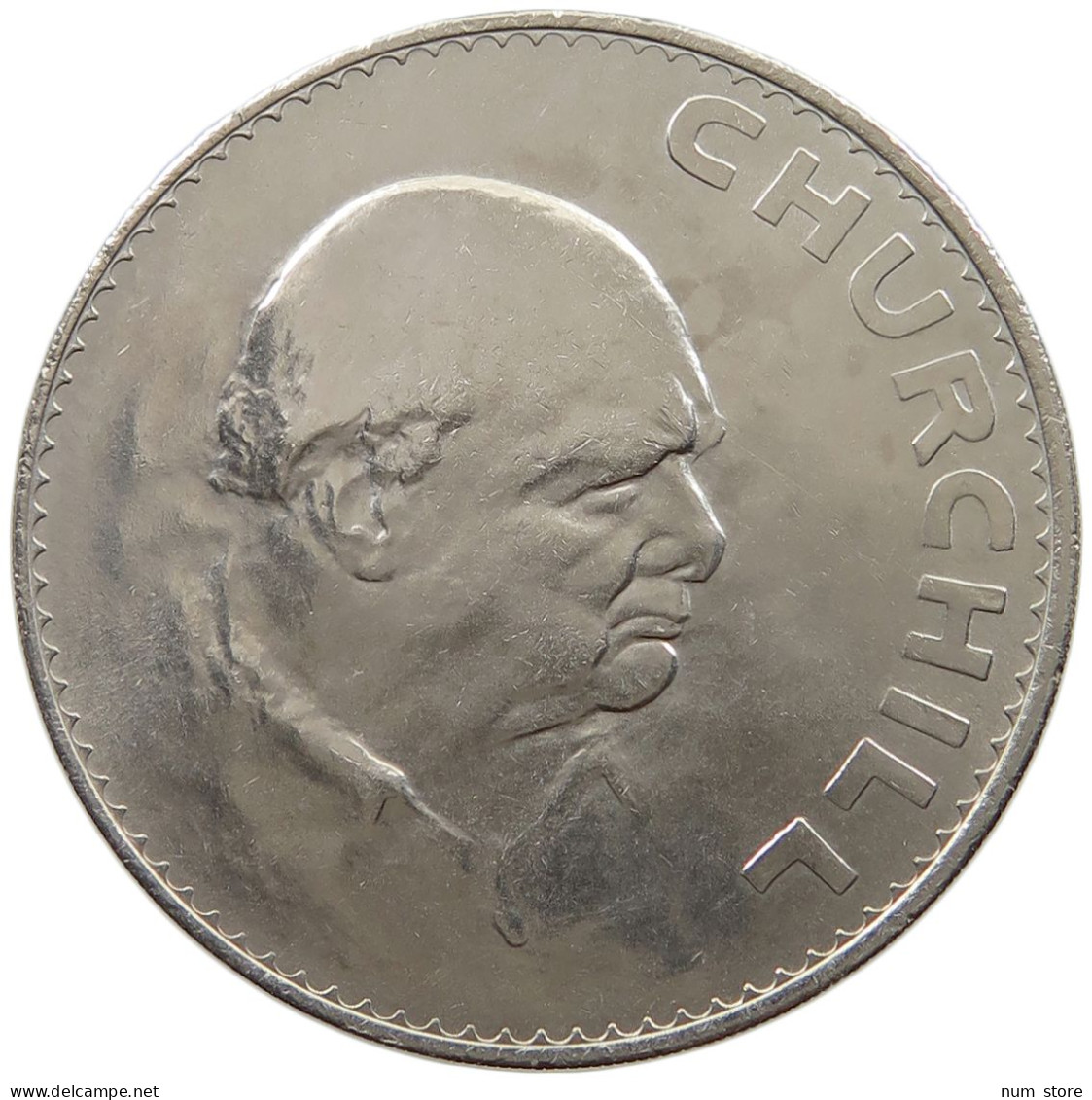 GREAT BRITAIN CROWN 1965 Elisabeth II. (1952-) CHURCHILL #a096 0305 - L. 1 Crown