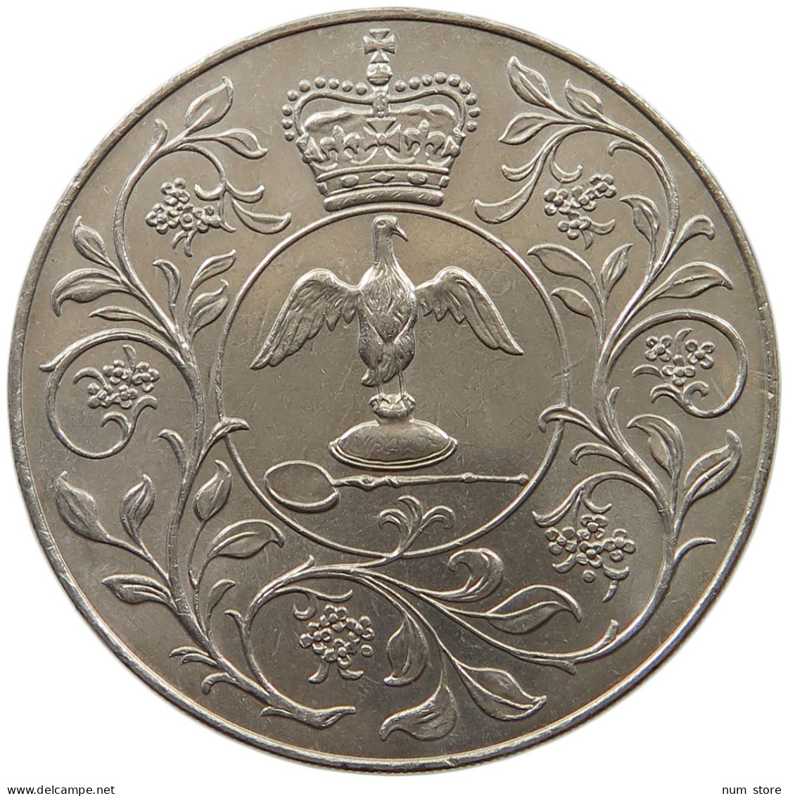 GREAT BRITAIN 5 SHILLINGS 1977 Elisabeth II. (1952-) #a096 0209 - L. 1 Crown