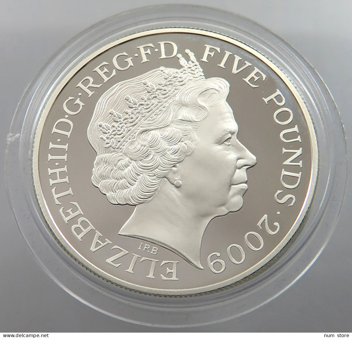 GREAT BRITAIN 5 POUNDS 2009 Elizabeth II. (1952-2022) #sm05 0143 - 5 Pounds