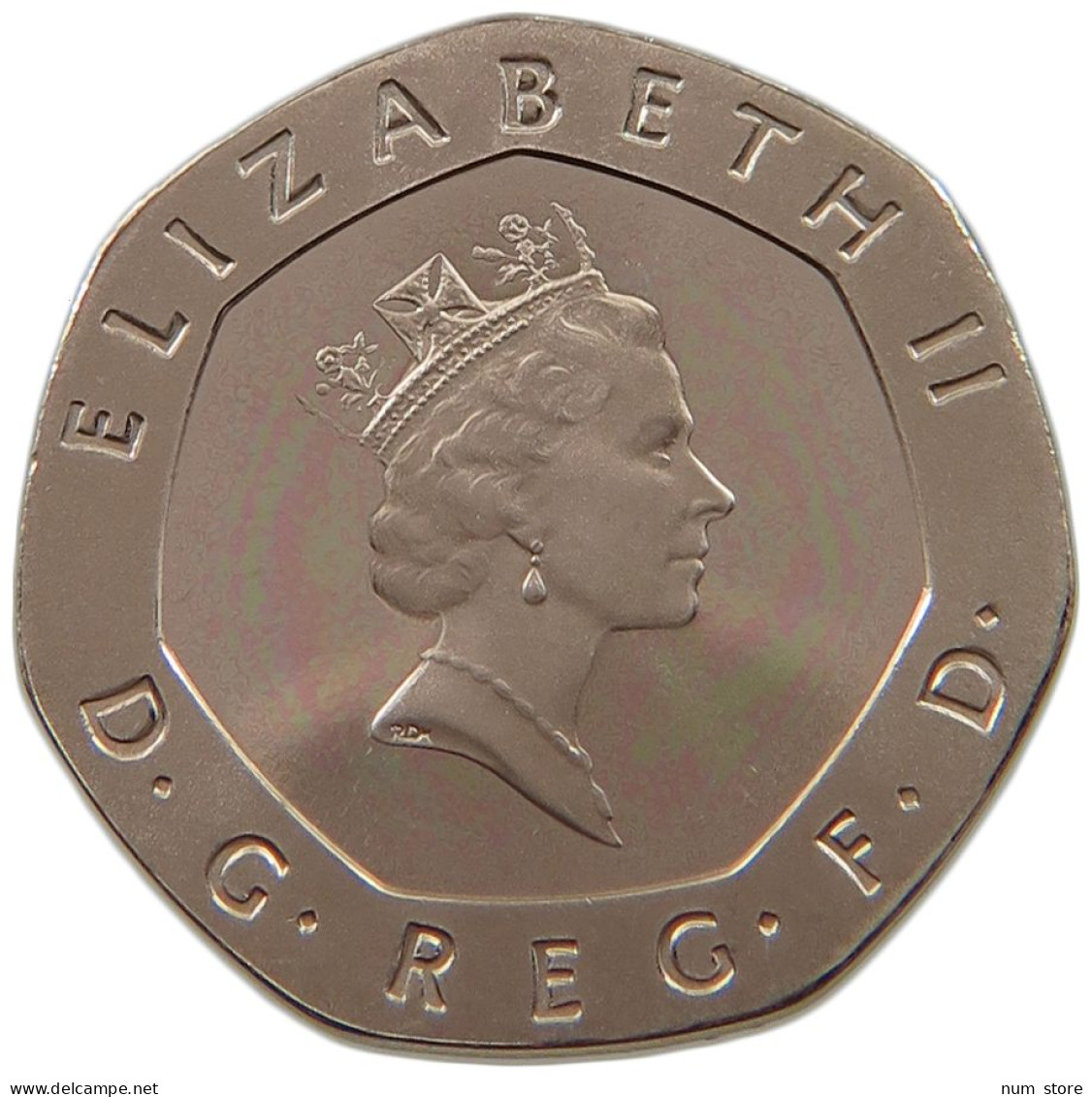 GREAT BRITAIN 20 PENCE 1988 Elisabeth II. (1952-) #alb022 0523 - 20 Pence