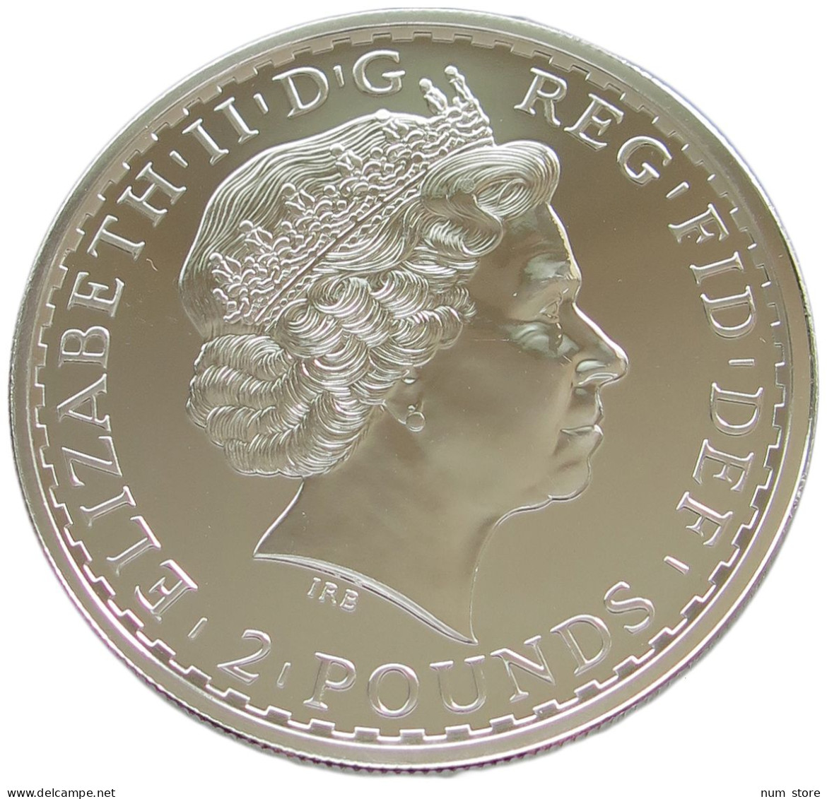 GREAT BRITAIN 2 POUNDS 2012 Elisabeth II. (1952-) #w029 0701 - 2 Pond