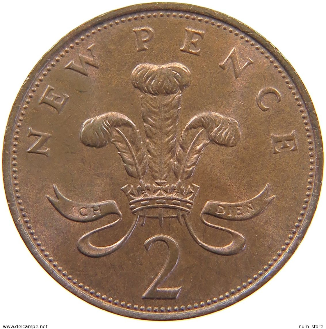 GREAT BRITAIN 2 PENCE 1971 Elisabeth II. (1952-) #s060 0779 - E. 2 Pence