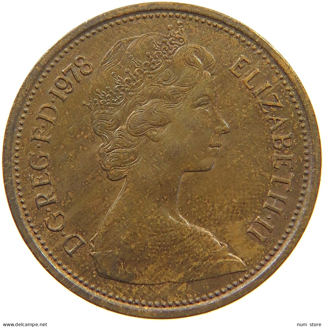 GREAT BRITAIN 2 PENCE 1978 Elisabeth II. (1952-) #s060 0725 - E. 2 Pence